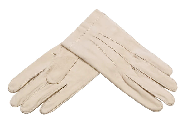 メローラ メンズ手袋 スウェード ホワイト/AVORIO《アウト 
